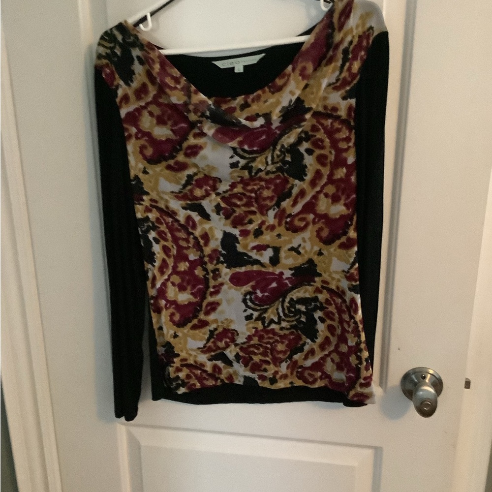 Cleo Multicolor Paisley Women's Top